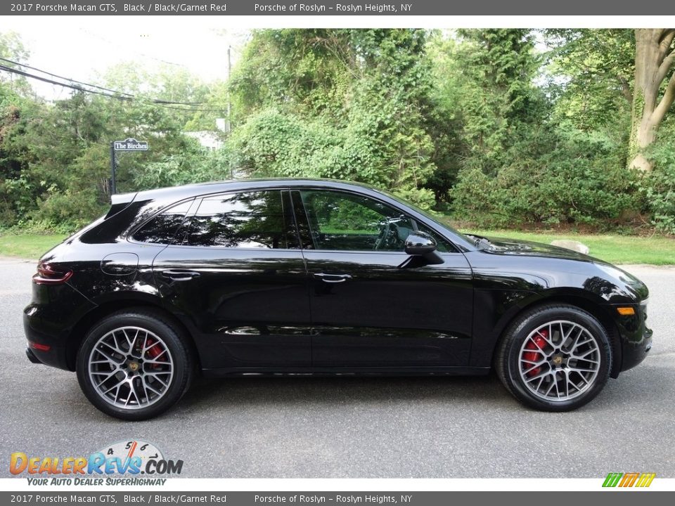 2017 Porsche Macan GTS Black / Black/Garnet Red Photo #7
