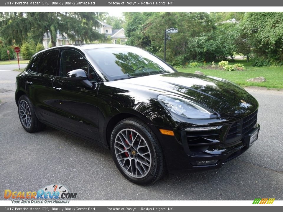 2017 Porsche Macan GTS Black / Black/Garnet Red Photo #8