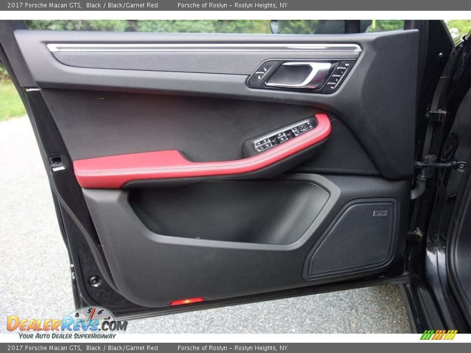 2017 Porsche Macan GTS Black / Black/Garnet Red Photo #11