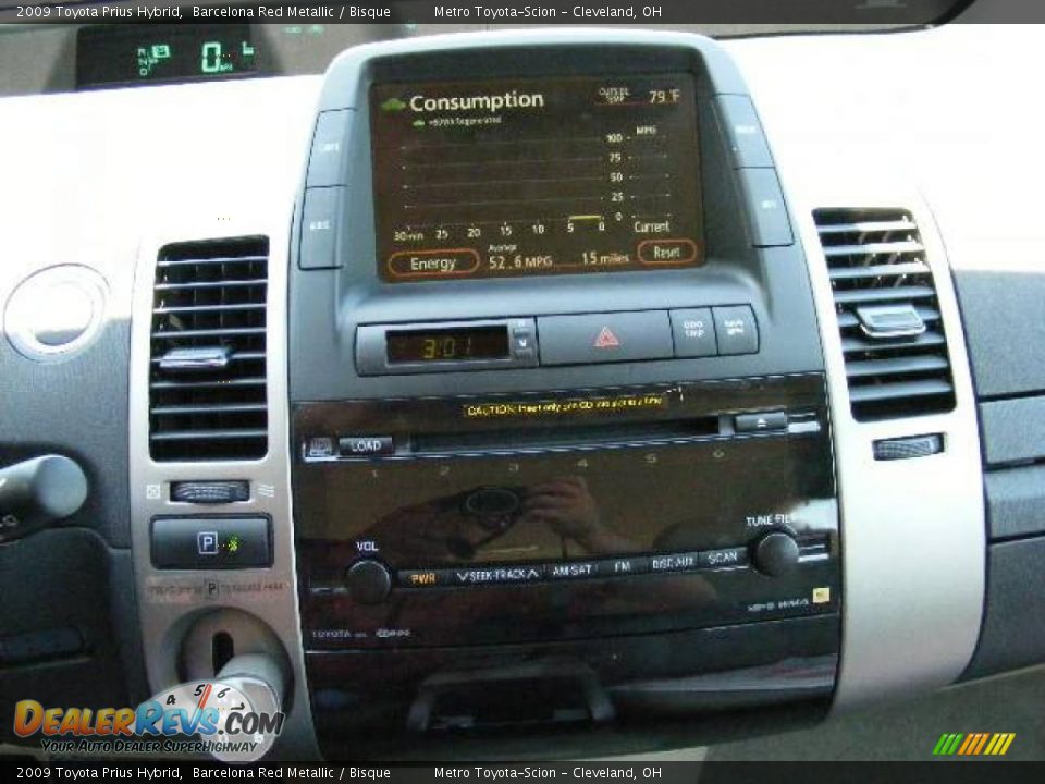 2009 Toyota Prius Hybrid Barcelona Red Metallic / Bisque Photo #18
