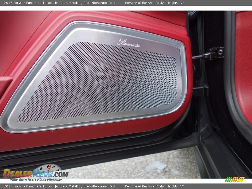 2017 Porsche Panamera Turbo Jet Black Metallic / Black/Bordeaux Red Photo #20