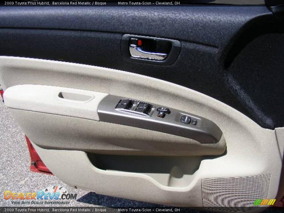 2009 Toyota Prius Hybrid Barcelona Red Metallic / Bisque Photo #22