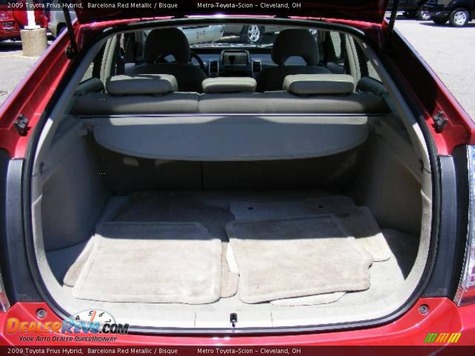 2009 Toyota Prius Hybrid Barcelona Red Metallic / Bisque Photo #24