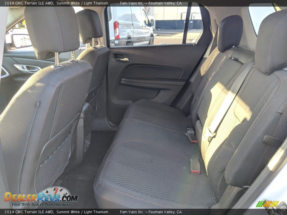 2014 GMC Terrain SLE AWD Summit White / Light Titanium Photo #7