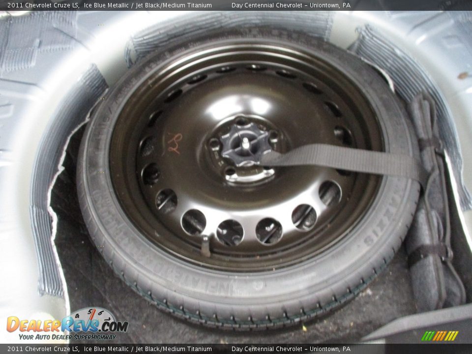 2011 Chevrolet Cruze LS Ice Blue Metallic / Jet Black/Medium Titanium Photo #17