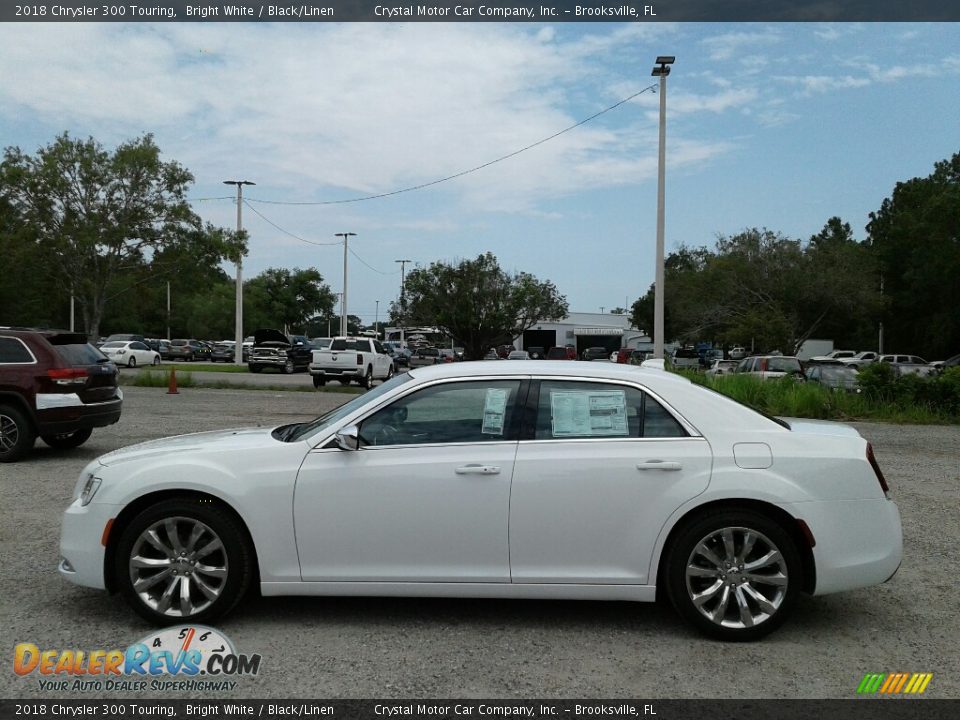 2018 Chrysler 300 Touring Bright White / Black/Linen Photo #2