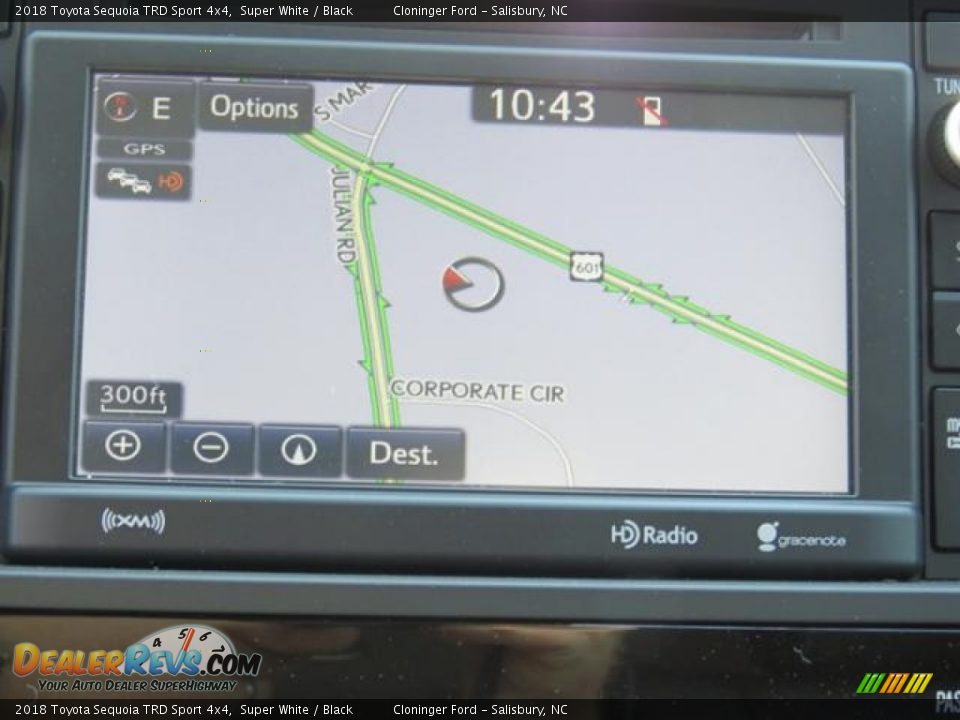 2018 Toyota Sequoia TRD Sport 4x4 Super White / Black Photo #14