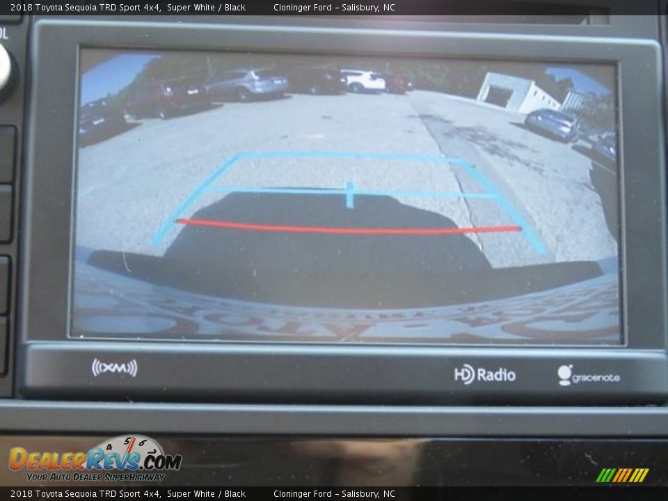 2018 Toyota Sequoia TRD Sport 4x4 Super White / Black Photo #15
