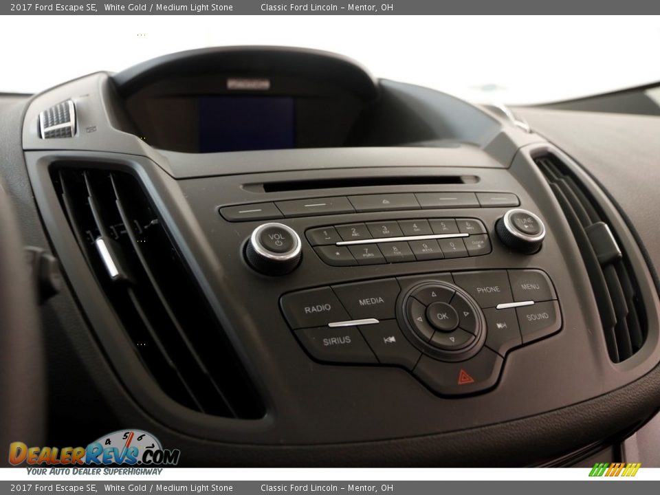 2017 Ford Escape SE White Gold / Medium Light Stone Photo #11