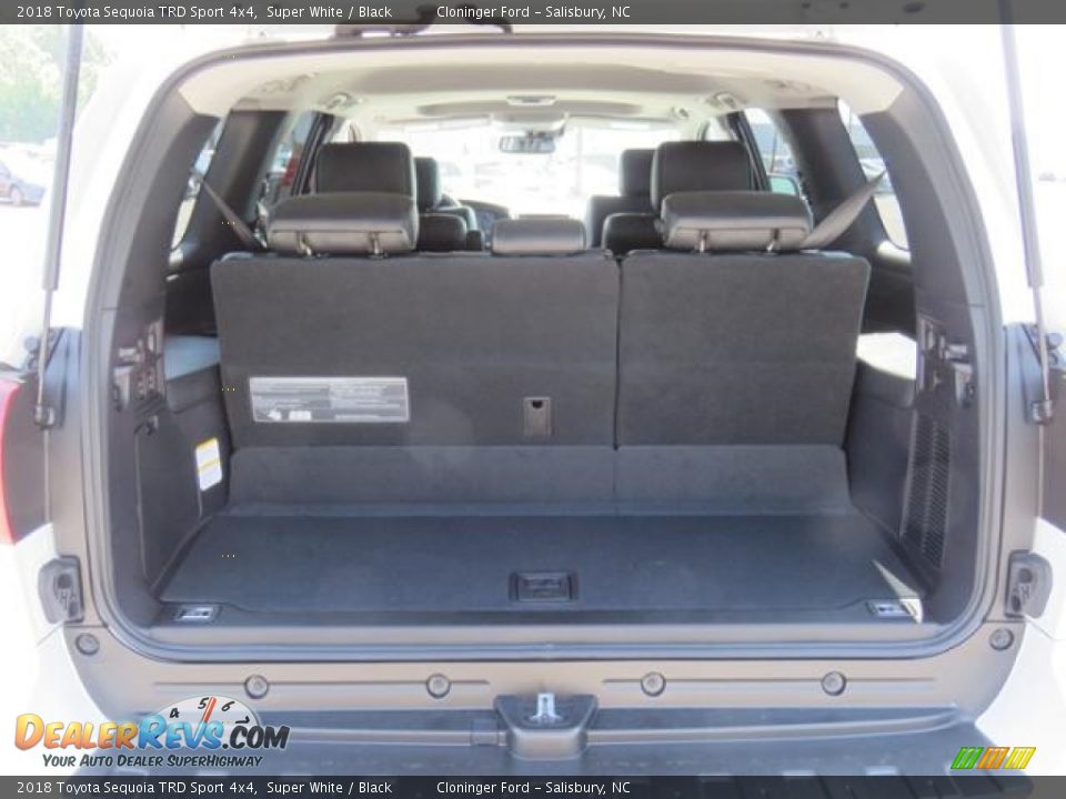 2018 Toyota Sequoia TRD Sport 4x4 Super White / Black Photo #24
