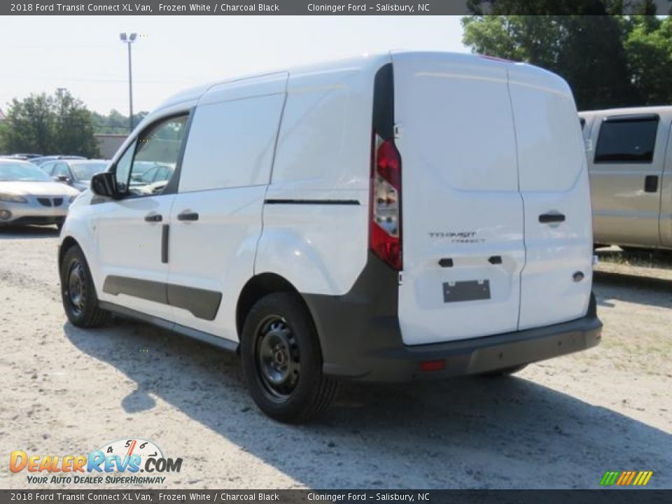 2018 Ford Transit Connect XL Van Frozen White / Charcoal Black Photo #21
