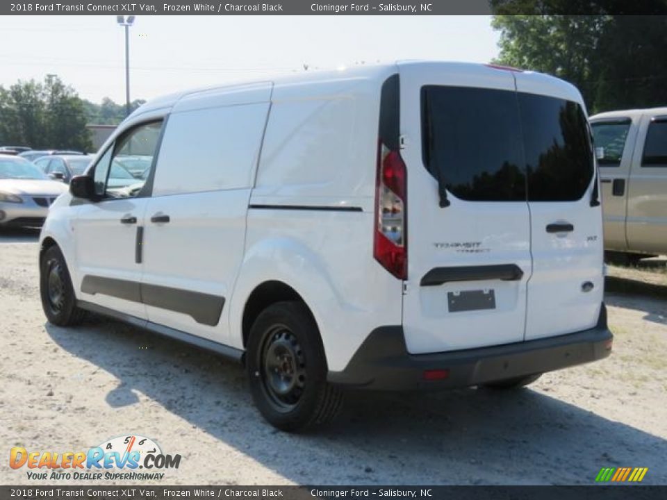 2018 Ford Transit Connect XLT Van Frozen White / Charcoal Black Photo #23