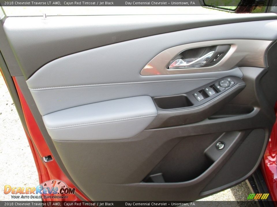 2018 Chevrolet Traverse LT AWD Cajun Red Tintcoat / Jet Black Photo #10