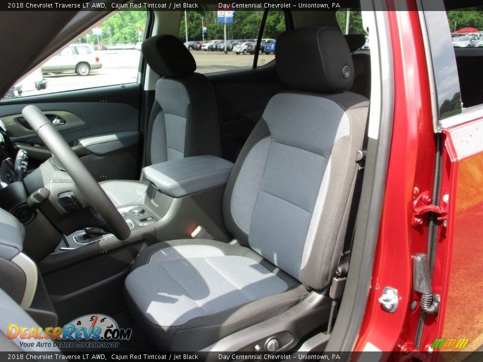 2018 Chevrolet Traverse LT AWD Cajun Red Tintcoat / Jet Black Photo #11