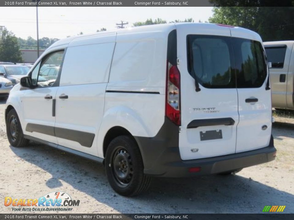 2018 Ford Transit Connect XL Van Frozen White / Charcoal Black Photo #23