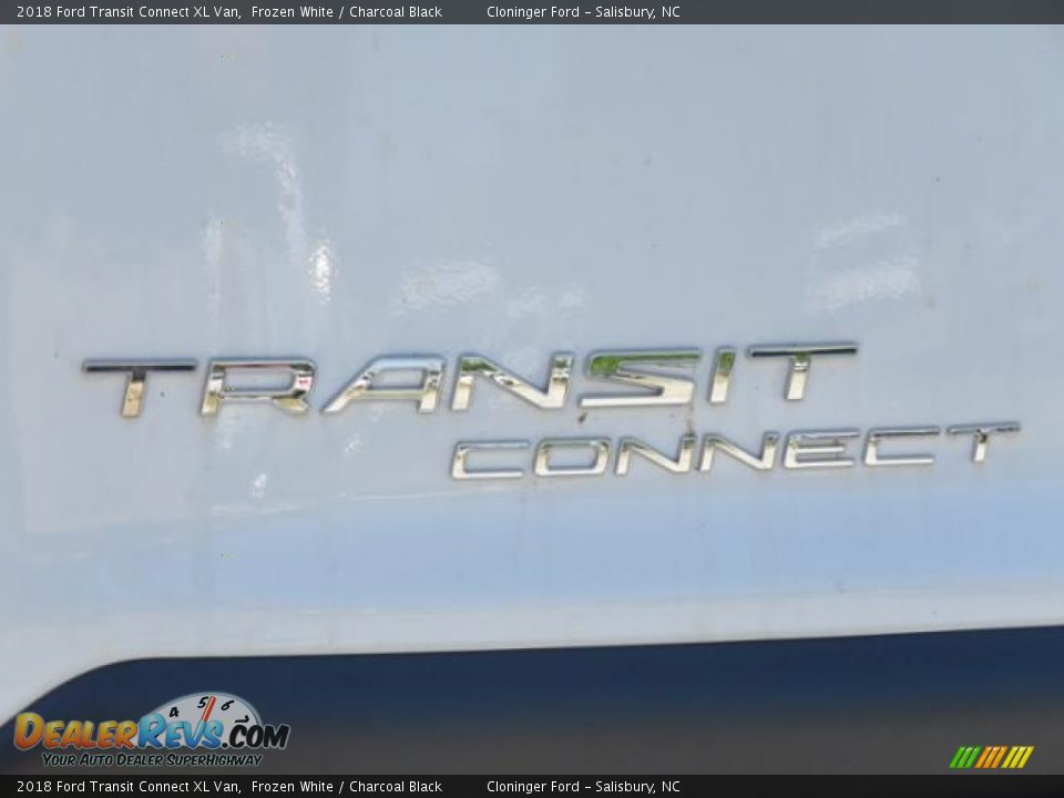 2018 Ford Transit Connect XL Van Frozen White / Charcoal Black Photo #24