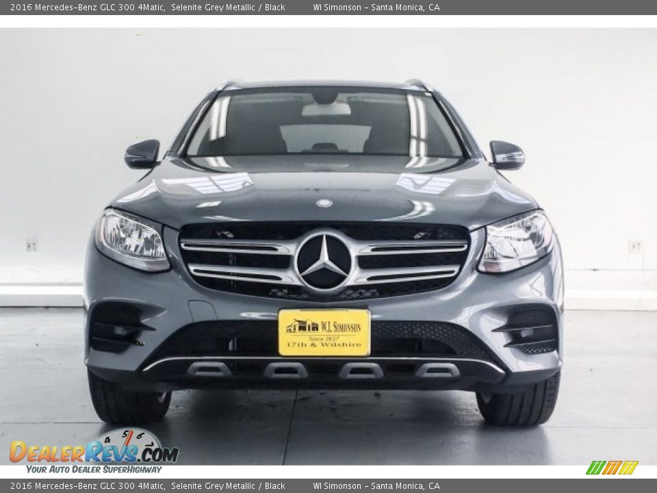 2016 Mercedes-Benz GLC 300 4Matic Selenite Grey Metallic / Black Photo #2
