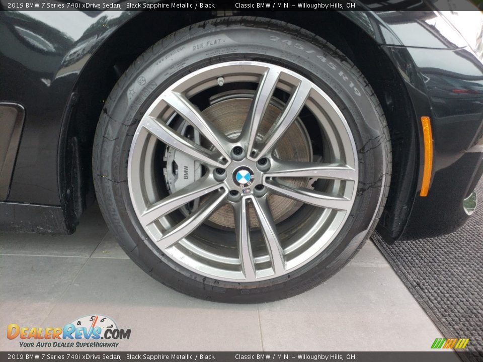 2019 BMW 7 Series 740i xDrive Sedan Black Sapphire Metallic / Black Photo #5
