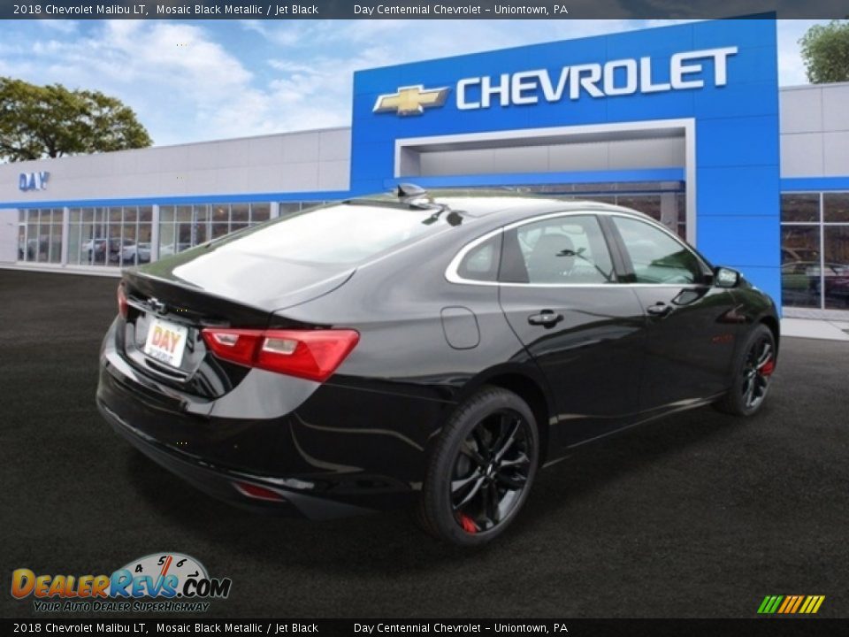 2018 Chevrolet Malibu LT Mosaic Black Metallic / Jet Black Photo #2