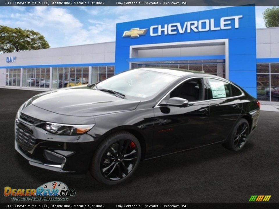 2018 Chevrolet Malibu LT Mosaic Black Metallic / Jet Black Photo #4