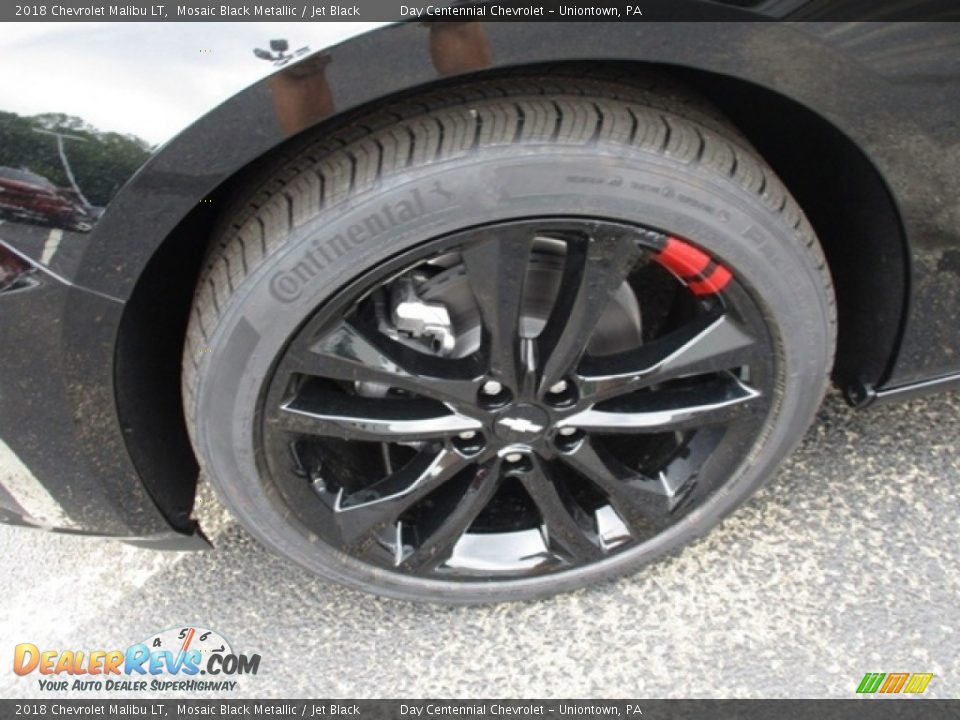 2018 Chevrolet Malibu LT Mosaic Black Metallic / Jet Black Photo #5