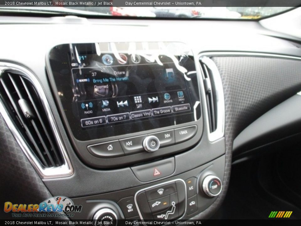 2018 Chevrolet Malibu LT Mosaic Black Metallic / Jet Black Photo #12