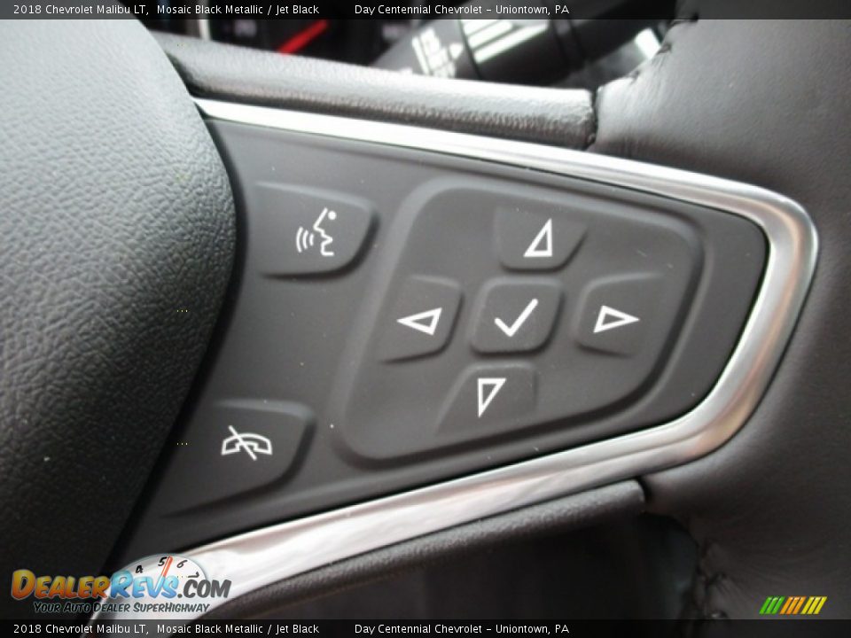 2018 Chevrolet Malibu LT Mosaic Black Metallic / Jet Black Photo #15