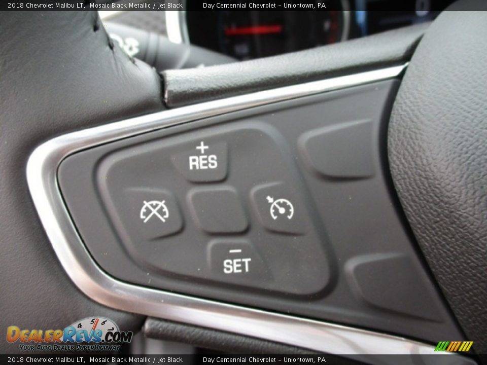 2018 Chevrolet Malibu LT Mosaic Black Metallic / Jet Black Photo #16