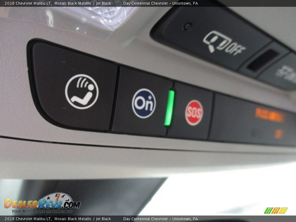 2018 Chevrolet Malibu LT Mosaic Black Metallic / Jet Black Photo #17