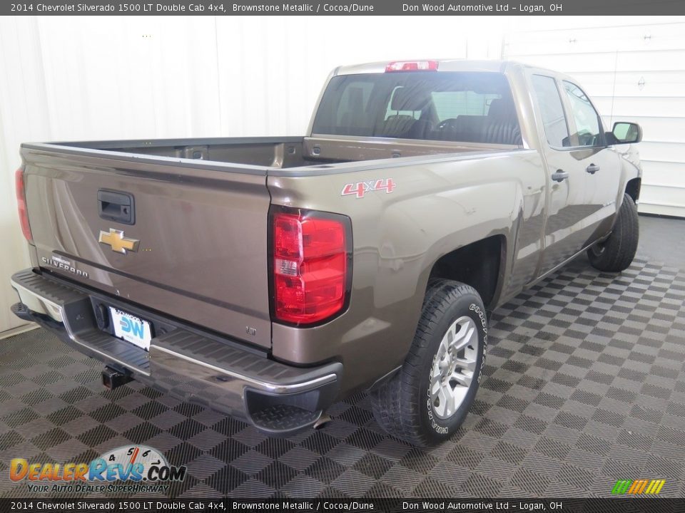 2014 Chevrolet Silverado 1500 LT Double Cab 4x4 Brownstone Metallic / Cocoa/Dune Photo #10