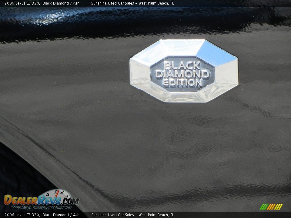 2006 Lexus ES 330 Black Diamond / Ash Photo #31