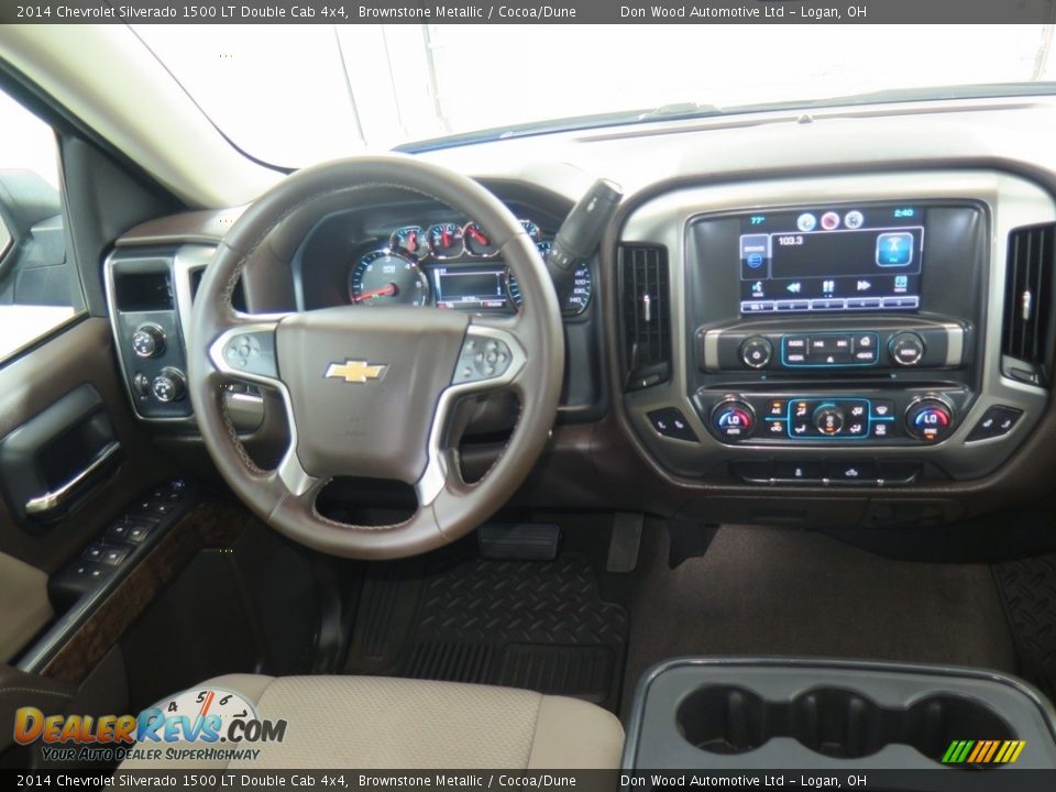 2014 Chevrolet Silverado 1500 LT Double Cab 4x4 Brownstone Metallic / Cocoa/Dune Photo #11
