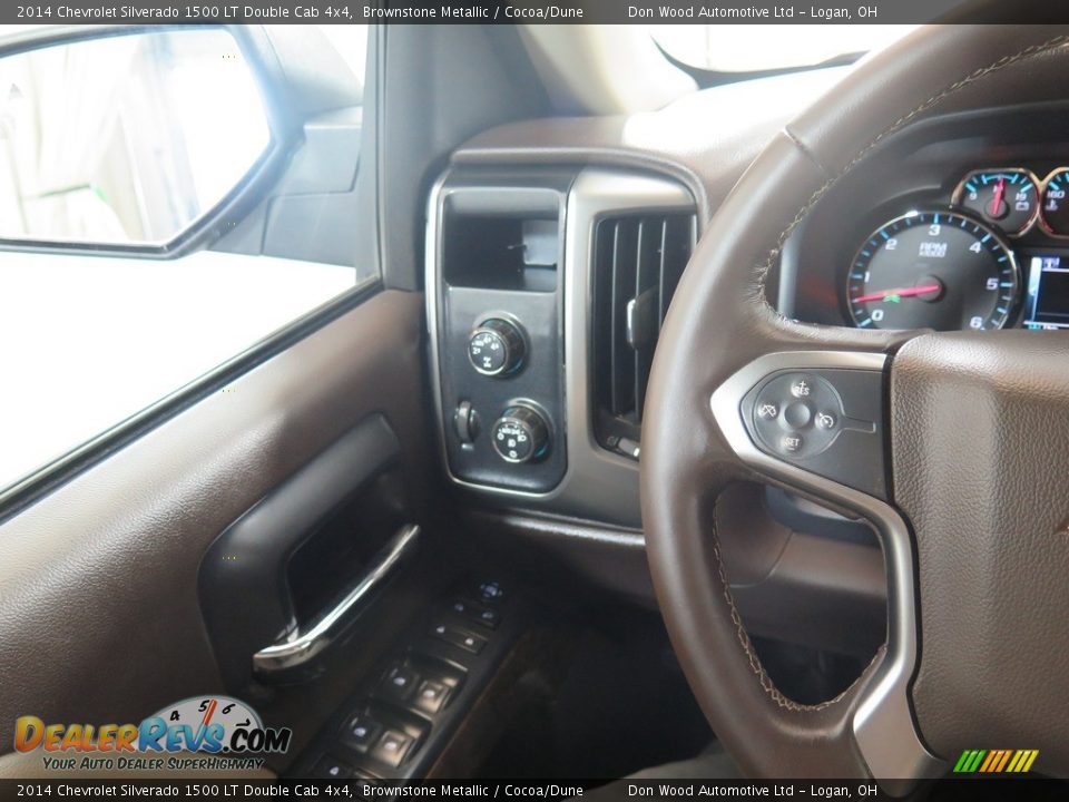 2014 Chevrolet Silverado 1500 LT Double Cab 4x4 Brownstone Metallic / Cocoa/Dune Photo #13