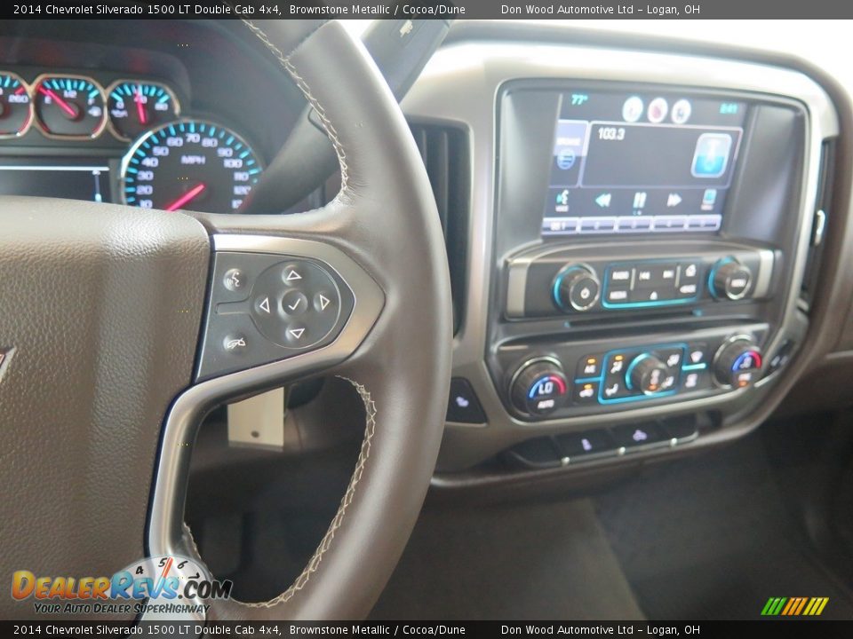 2014 Chevrolet Silverado 1500 LT Double Cab 4x4 Brownstone Metallic / Cocoa/Dune Photo #15