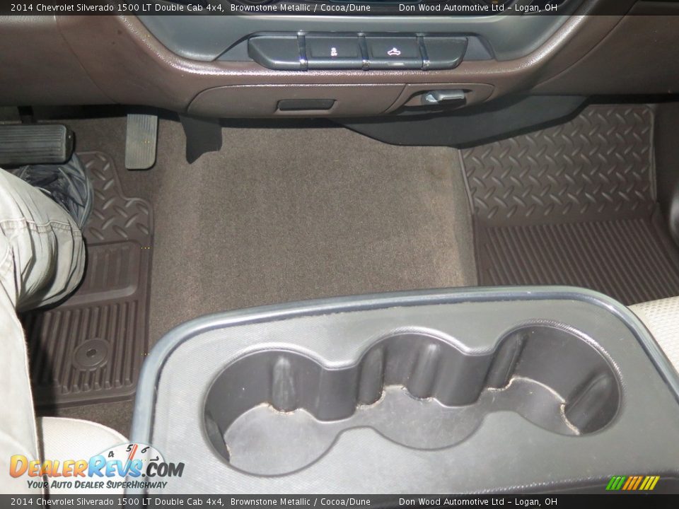 2014 Chevrolet Silverado 1500 LT Double Cab 4x4 Brownstone Metallic / Cocoa/Dune Photo #19