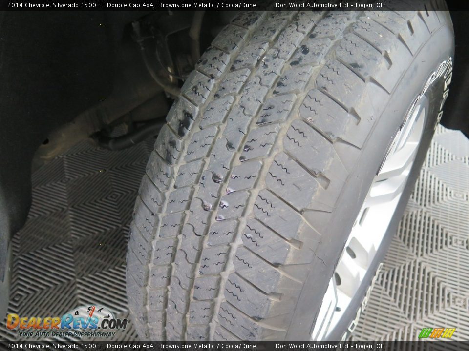 2014 Chevrolet Silverado 1500 LT Double Cab 4x4 Brownstone Metallic / Cocoa/Dune Photo #21