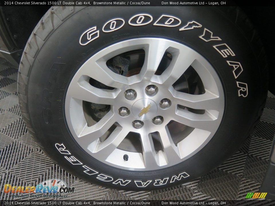2014 Chevrolet Silverado 1500 LT Double Cab 4x4 Brownstone Metallic / Cocoa/Dune Photo #22