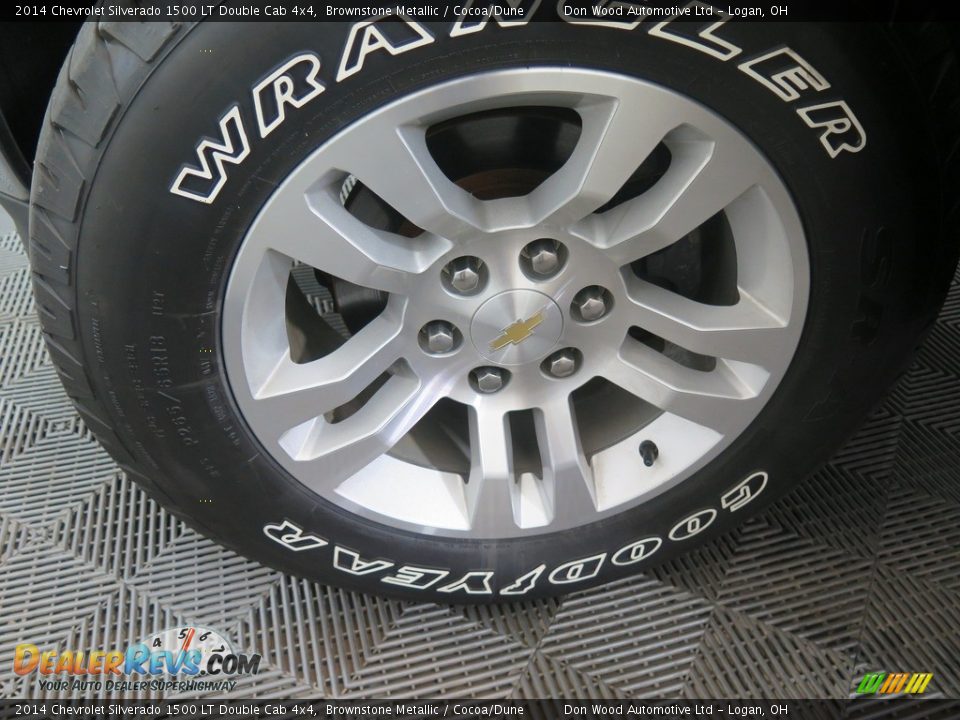2014 Chevrolet Silverado 1500 LT Double Cab 4x4 Brownstone Metallic / Cocoa/Dune Photo #25