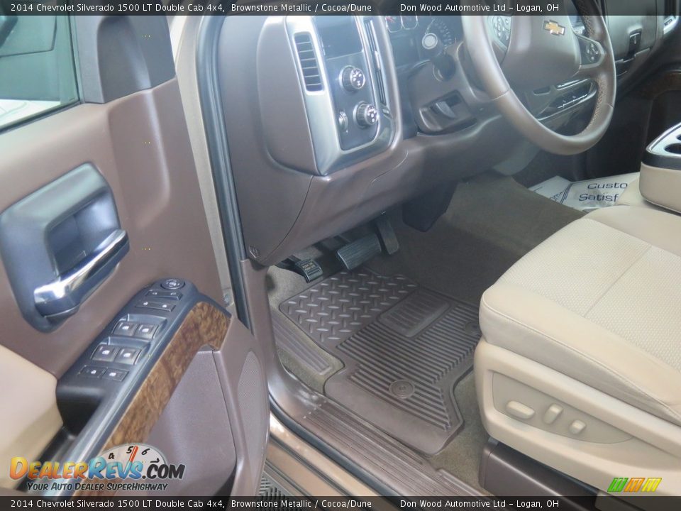 2014 Chevrolet Silverado 1500 LT Double Cab 4x4 Brownstone Metallic / Cocoa/Dune Photo #28
