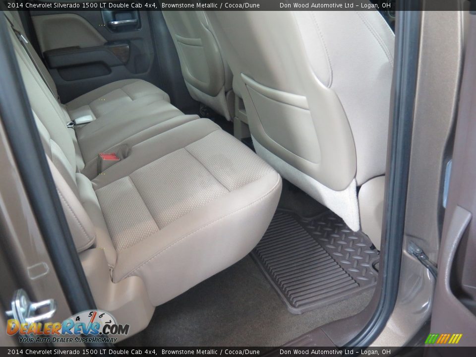 2014 Chevrolet Silverado 1500 LT Double Cab 4x4 Brownstone Metallic / Cocoa/Dune Photo #30