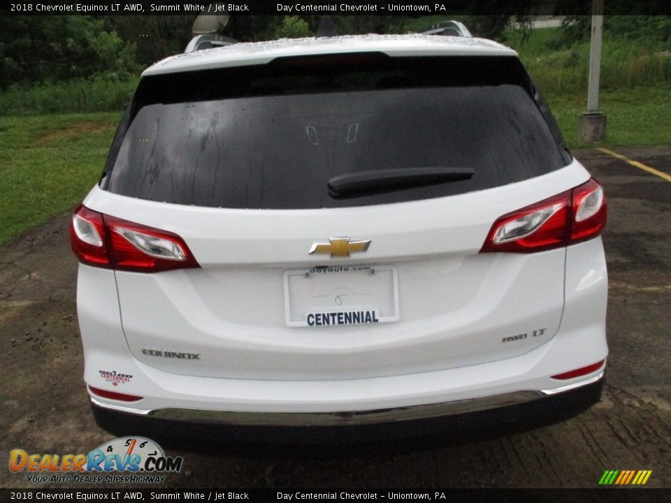 2018 Chevrolet Equinox LT AWD Summit White / Jet Black Photo #3