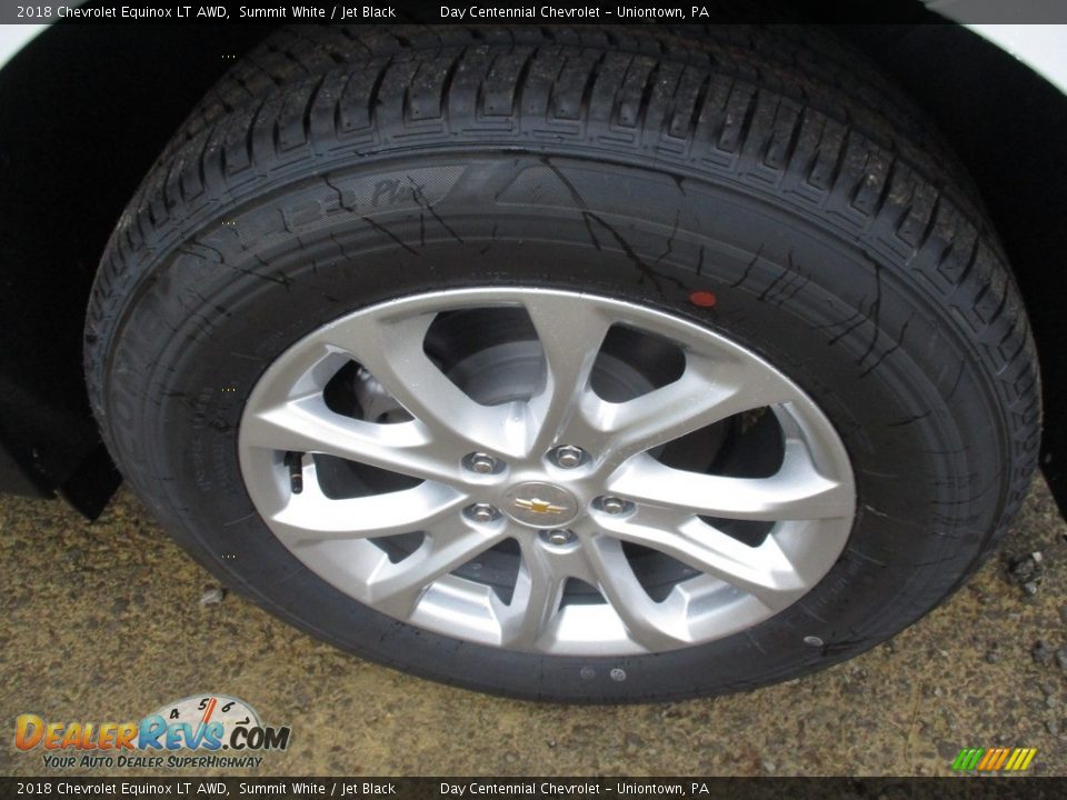 2018 Chevrolet Equinox LT AWD Summit White / Jet Black Photo #4