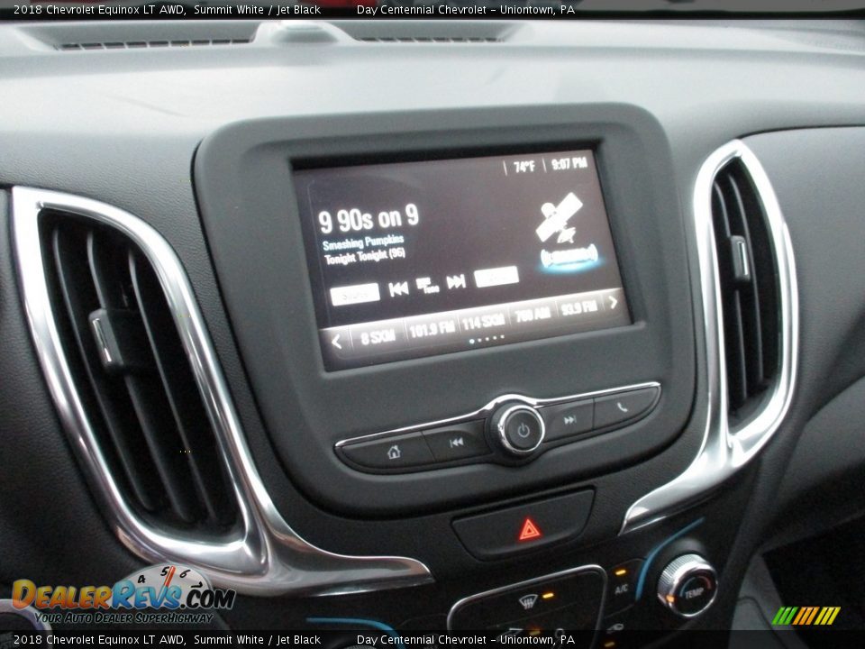 2018 Chevrolet Equinox LT AWD Summit White / Jet Black Photo #10