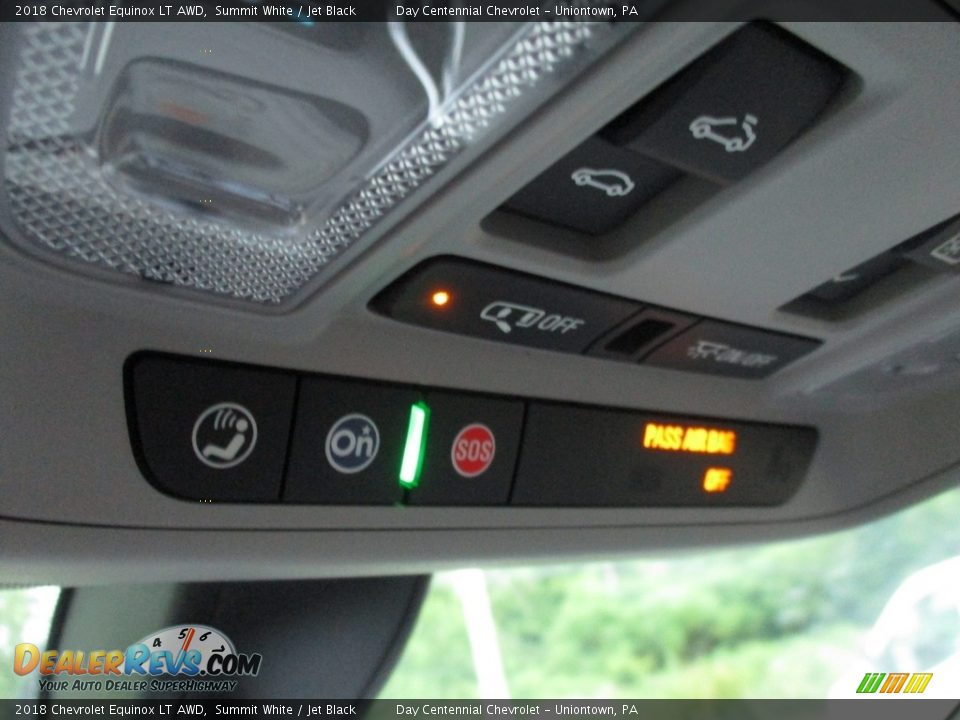 2018 Chevrolet Equinox LT AWD Summit White / Jet Black Photo #12