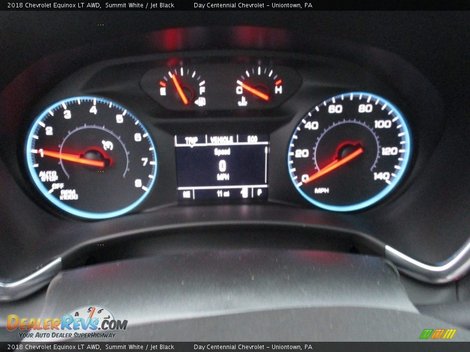 2018 Chevrolet Equinox LT AWD Summit White / Jet Black Photo #15