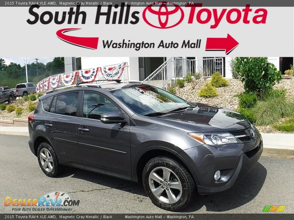 2015 Toyota RAV4 XLE AWD Magnetic Gray Metallic / Black Photo #1
