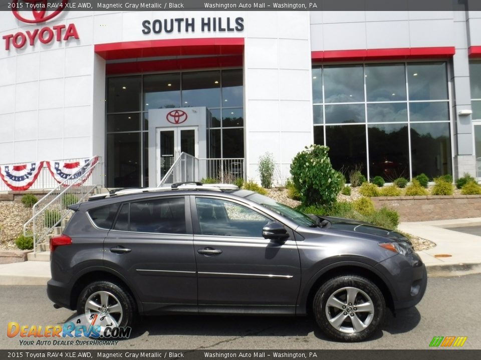 2015 Toyota RAV4 XLE AWD Magnetic Gray Metallic / Black Photo #2