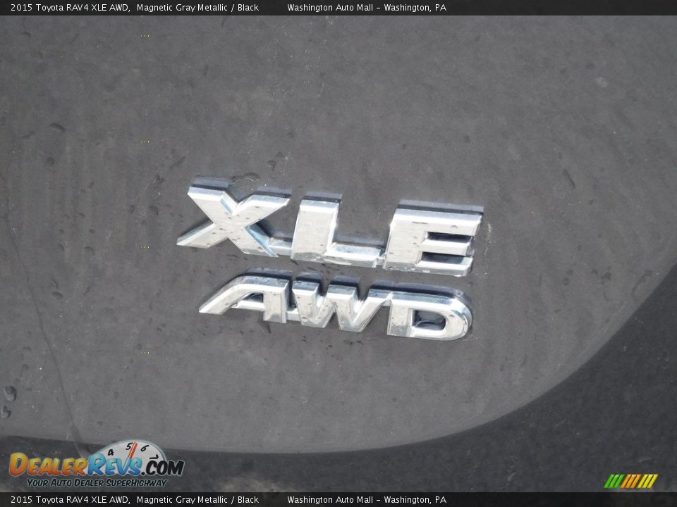 2015 Toyota RAV4 XLE AWD Magnetic Gray Metallic / Black Photo #11