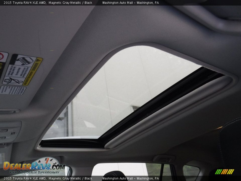 2015 Toyota RAV4 XLE AWD Magnetic Gray Metallic / Black Photo #12