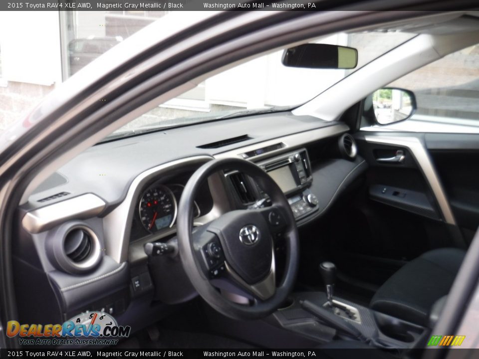 2015 Toyota RAV4 XLE AWD Magnetic Gray Metallic / Black Photo #13